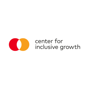 Mastercard: center for inclusive growth logo