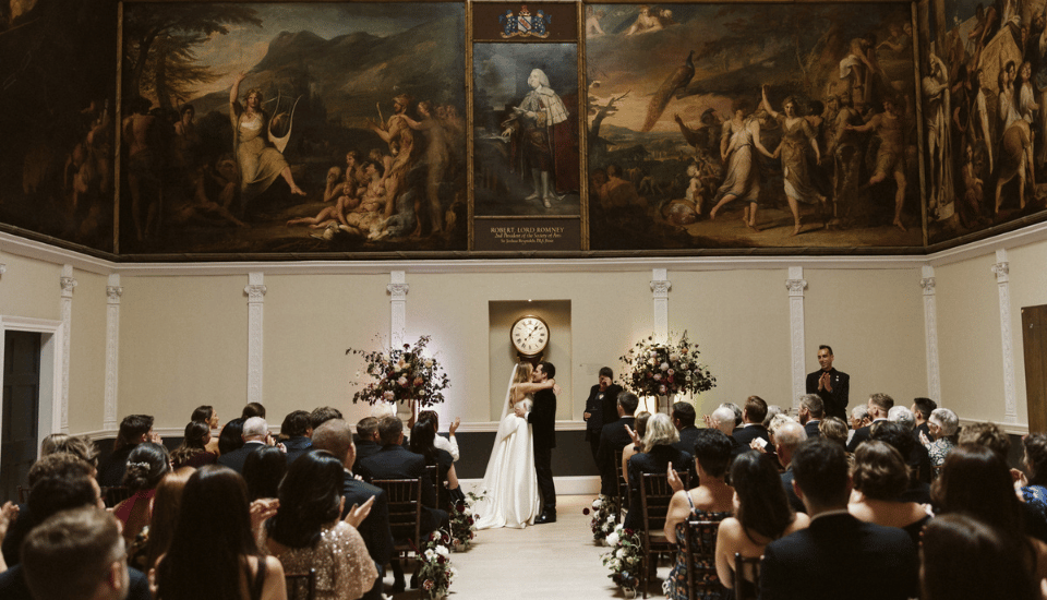 Image of a wedding at RSA House