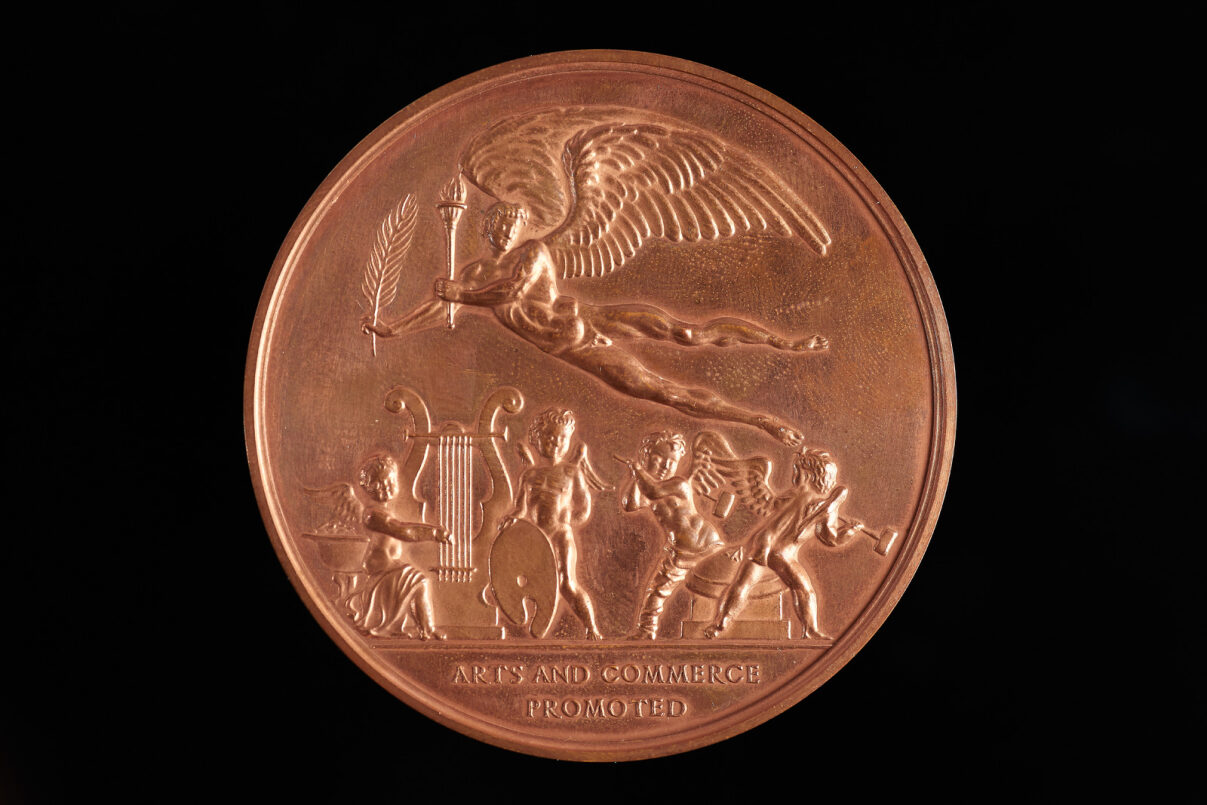 Benjamin Franklin Medal Reverse